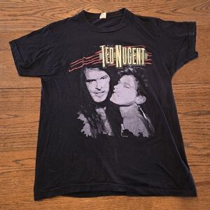 Vintage Ted Nugent “Little Miss Dangerass” Tour T-Shirt (1987–1988)